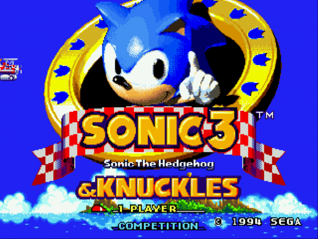 Play <b>Sonic and Knuckles & Sonic 3</b> Online